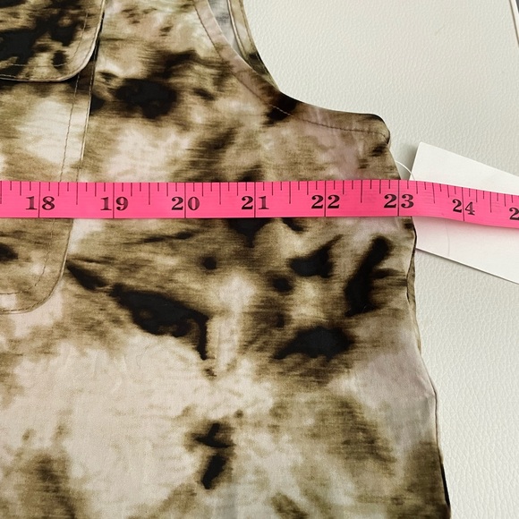 NWT Samsøe Samsøe camo clay sleeveless shirt - Picture 10 of 10